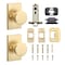 Sure-Loc Hardware Sure-Loc Hardware Wasatch Handleset, Sandstone Lever, Vintage Bronze, Left Hand WS507-SS 11P LH - alternate 3